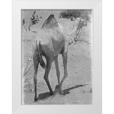 On My Way 1 White Modern Wood Framed Art Print by Lewis, Sheldon
