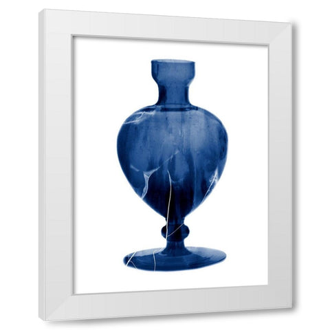 Modern Vase 2 White Modern Wood Framed Art Print by Lewis, Sheldon