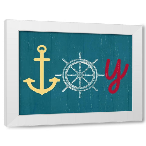 Toy White Modern Wood Framed Art Print by Lewis, Sheldon