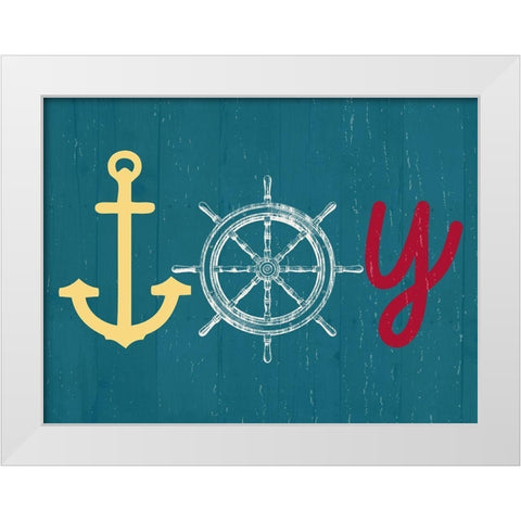 Toy White Modern Wood Framed Art Print by Lewis, Sheldon