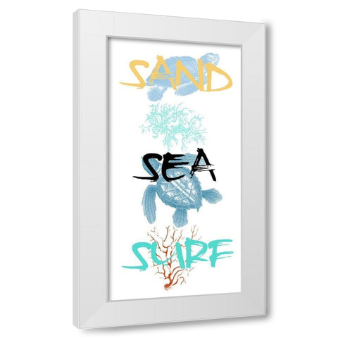 Deep Sea Dive 2 White Modern Wood Framed Art Print by Lewis, Sheldon