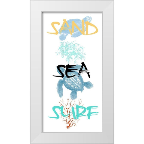 Deep Sea Dive 2 White Modern Wood Framed Art Print by Lewis, Sheldon