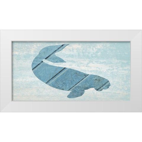 Migration 2 White Modern Wood Framed Art Print by Lewis, Sheldon