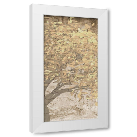 Natures Cluster 3 White Modern Wood Framed Art Print by Lewis, Sheldon