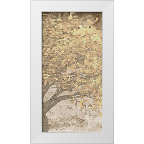 Natures Cluster 3 White Modern Wood Framed Art Print by Lewis, Sheldon