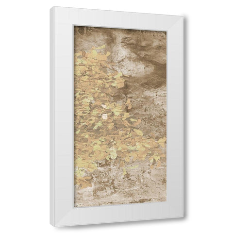 Natures Cluster 4 White Modern Wood Framed Art Print by Lewis, Sheldon