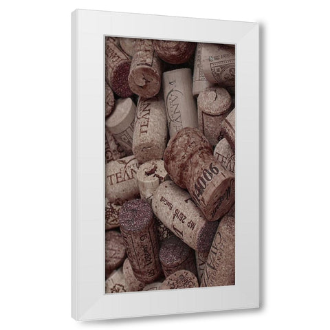 Collection 1 White Modern Wood Framed Art Print by Lewis, Sheldon