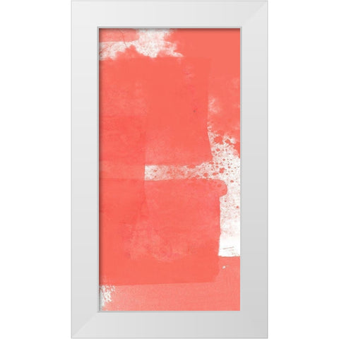 Coral Den 1 White Modern Wood Framed Art Print by Lewis, Sheldon