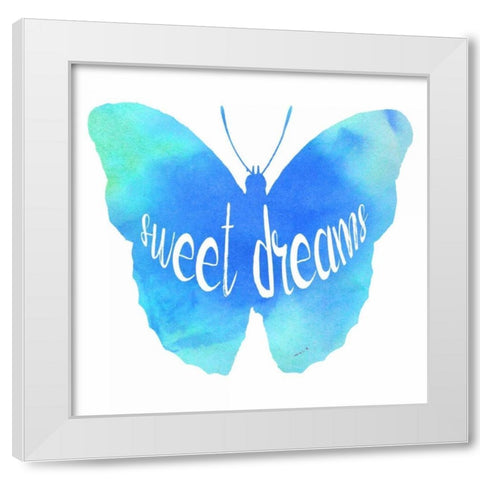 Dreams White Modern Wood Framed Art Print by Lewis, Sheldon