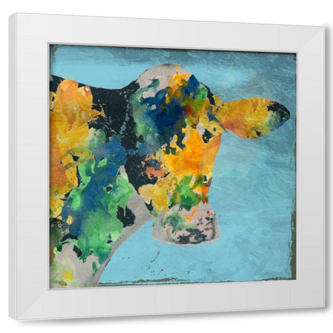 Farm Colors White Modern Wood Framed Art Print by Lewis, Sheldon