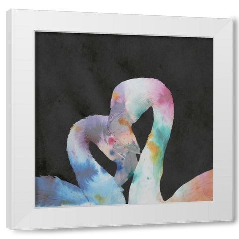 Colomingo 1 White Modern Wood Framed Art Print by Lewis, Sheldon