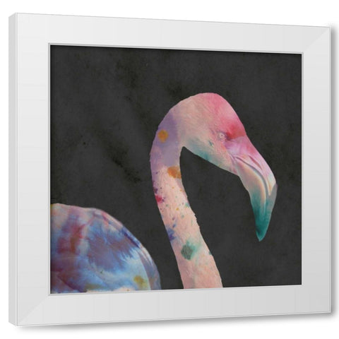 Colomingo 2 White Modern Wood Framed Art Print by Lewis, Sheldon
