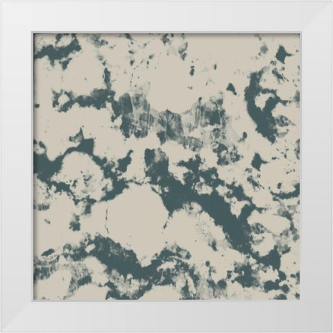 Ceramic White Modern Wood Framed Art Print by Lewis, Sheldon