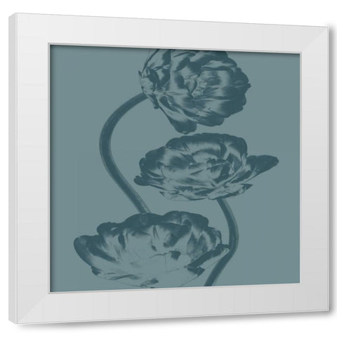 Pure 2 White Modern Wood Framed Art Print by Lewis, Sheldon