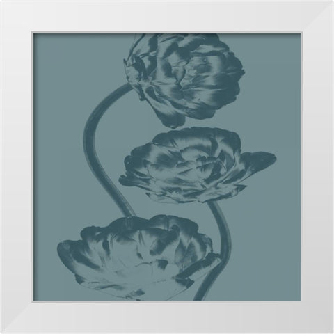 Pure 2 White Modern Wood Framed Art Print by Lewis, Sheldon