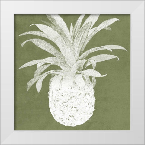 Terrarium Pine 2 White Modern Wood Framed Art Print by Lewis, Sheldon