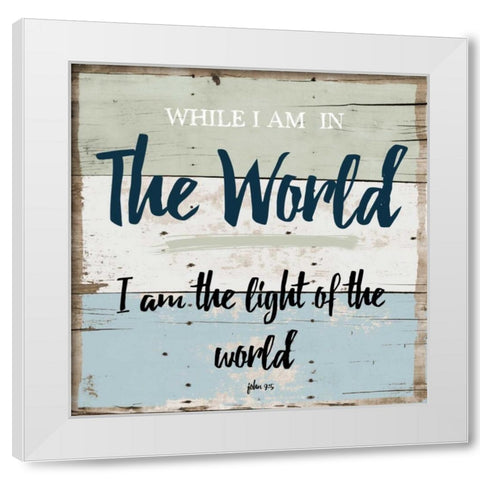 andReligious Wood 2 White Modern Wood Framed Art Print by Lewis, Sheldon