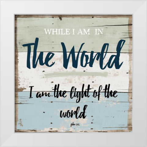 andReligious Wood 2 White Modern Wood Framed Art Print by Lewis, Sheldon