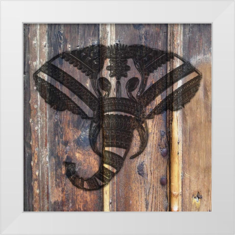 Wild Side 2 White Modern Wood Framed Art Print by Lewis, Sheldon