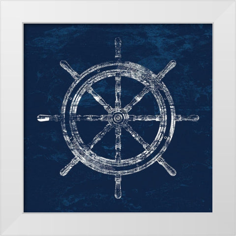 Discover The Coast White Modern Wood Framed Art Print by Lewis, Sheldon