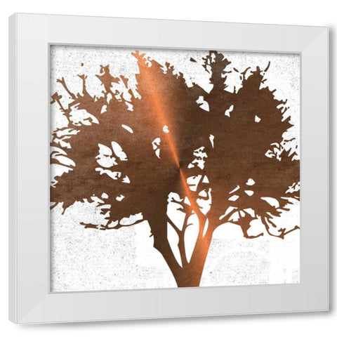 Tree of Wisdom 4 White Modern Wood Framed Art Print by Lewis, Sheldon