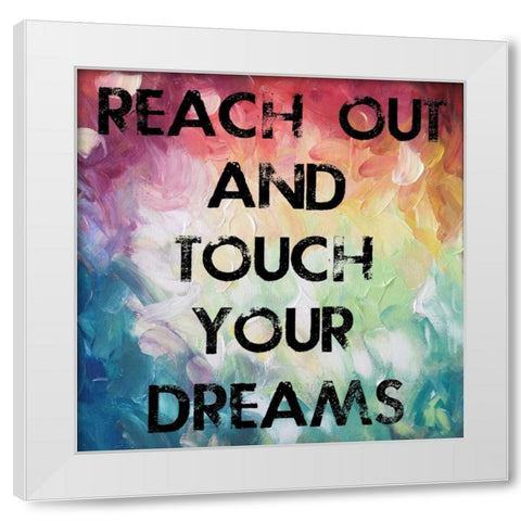Bright Dream White Modern Wood Framed Art Print by Lewis, Sheldon