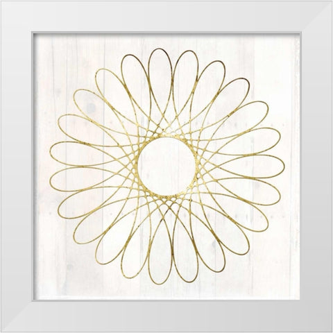 Royal Gate 2 White Modern Wood Framed Art Print by Lewis, Sheldon