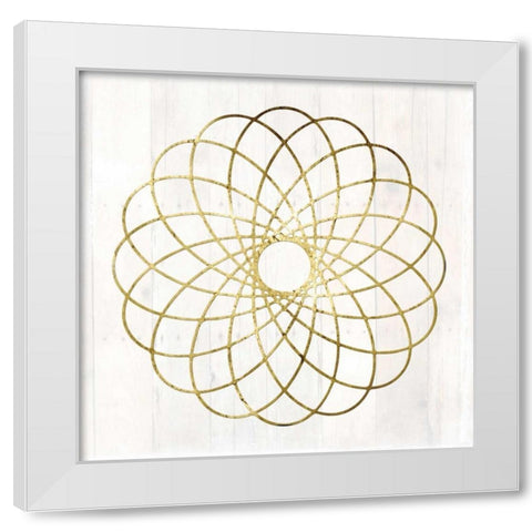 Royal Gate 4 White Modern Wood Framed Art Print by Lewis, Sheldon