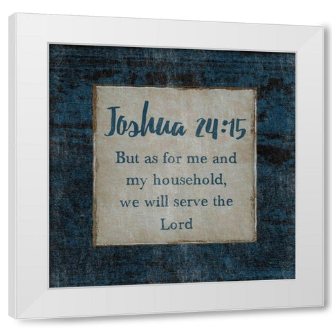 Joshua White Modern Wood Framed Art Print by Lewis, Sheldon