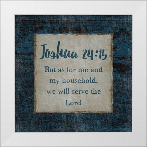 Joshua White Modern Wood Framed Art Print by Lewis, Sheldon