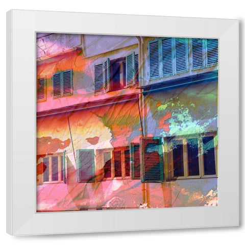 Architectural Color 2 White Modern Wood Framed Art Print by Lewis, Sheldon