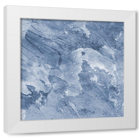 Clear Sky White Modern Wood Framed Art Print by Lewis, Sheldon