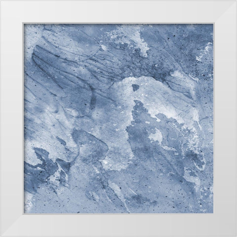 Clear Sky White Modern Wood Framed Art Print by Lewis, Sheldon