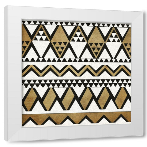 Over And Above 2 White Modern Wood Framed Art Print by Lewis, Sheldon
