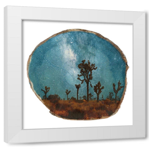 Natural Wood Space 2 White Modern Wood Framed Art Print by Lewis, Sheldon