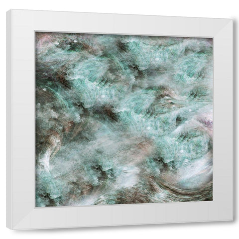 Bacolette 1 White Modern Wood Framed Art Print by Lewis, Sheldon