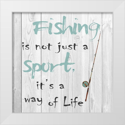 Not Just A Spot White Modern Wood Framed Art Print by Lewis, Sheldon