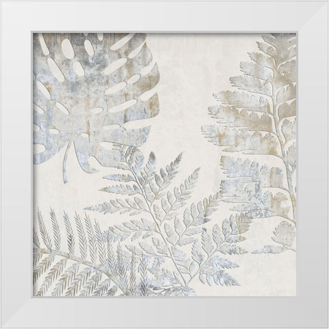 Black Garden 4 White Modern Wood Framed Art Print by Lewis, Sheldon