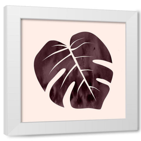 Ferndamental 2 White Modern Wood Framed Art Print by Lewis, Sheldon