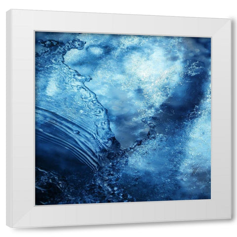Crystal Indi 2 White Modern Wood Framed Art Print by Lewis, Sheldon