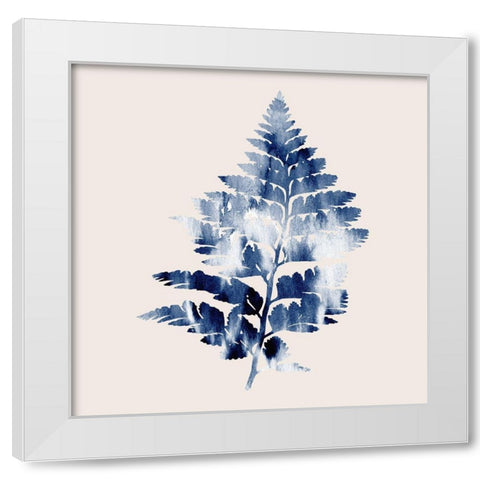 Fun With Fern 2 White Modern Wood Framed Art Print by Lewis, Sheldon