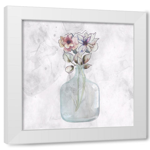 Fresh Cut 1 White Modern Wood Framed Art Print by Lewis, Sheldon