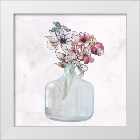 Fresh Cut 2 White Modern Wood Framed Art Print by Lewis, Sheldon