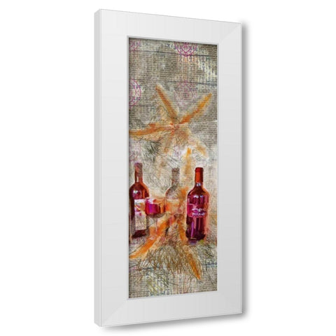 Starfish White Modern Wood Framed Art Print by Butcher, Sarah