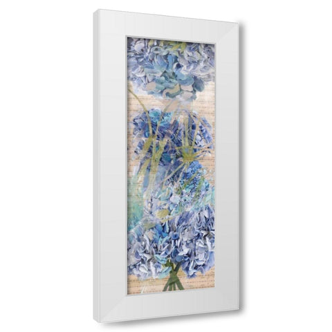 Hydragea 1 White Modern Wood Framed Art Print by Butcher, Sarah
