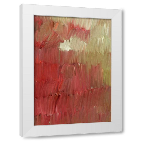 Burning Hot White Modern Wood Framed Art Print by Butcher, Sarah