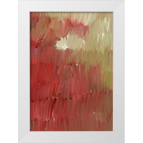Burning Hot White Modern Wood Framed Art Print by Butcher, Sarah