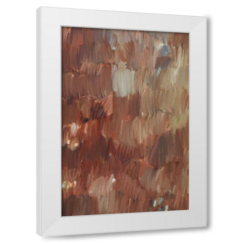 Dusk White Modern Wood Framed Art Print by Butcher, Sarah