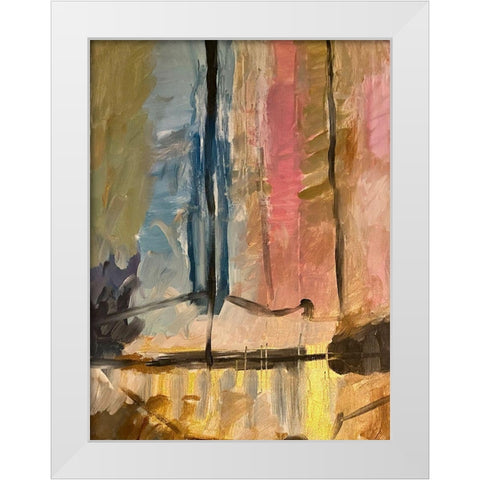 Cathedral White Modern Wood Framed Art Print by Butcher, Sarah
