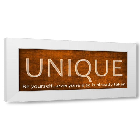 Unique White Modern Wood Framed Art Print by Greene, Taylor